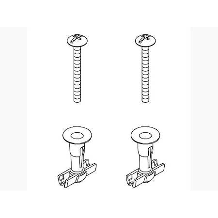 Kohler Top Mount Hardware Kit 1380103